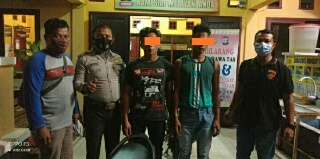 Hendak Tegur Pengendara Tak Pakai Masker, Polisi Malah Berhasil Amankan Dua Curanmor