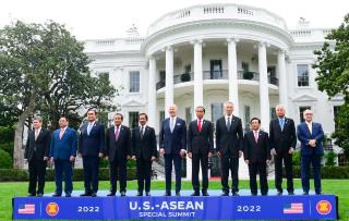 Presiden RI Jokowi Hadiri Jamuan Santap Malam Presiden Biden