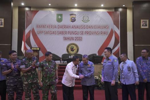 Rakerda Satgas Saber Pungli, Gubri: Digitalisasi Bisa Memutus Pungli dan Korupsi