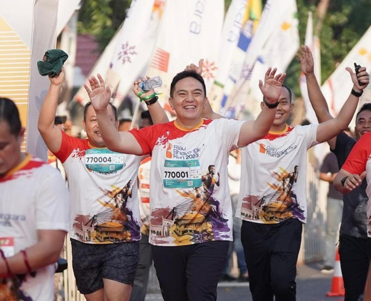 Kapolda Riau Sebut Event Riau Bhayangkara Run Berdampak Positif Terhadap Ekonomi