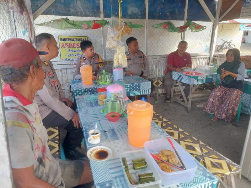 Polsek Ujung Batu Ajak Masyarakat Sukseskan Pilkada 2024