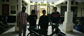 Dua Pelaku Pencurian Motor Diringkus Polsek Sei Apit