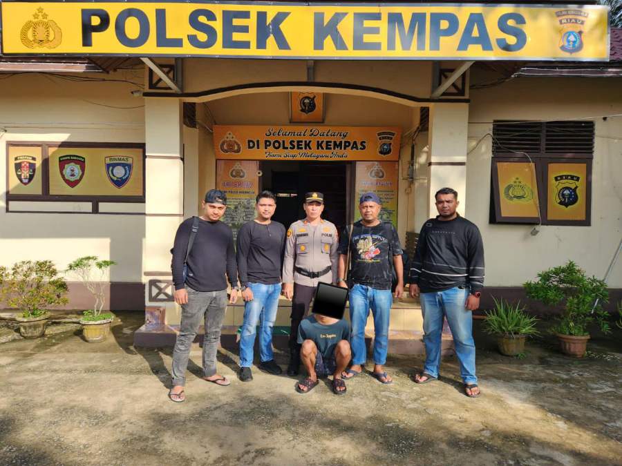 Polsek Kempas Berhasil Bekuk Pelaku Penikaman di Pasar Malam Jembatan Rumbai Inhil