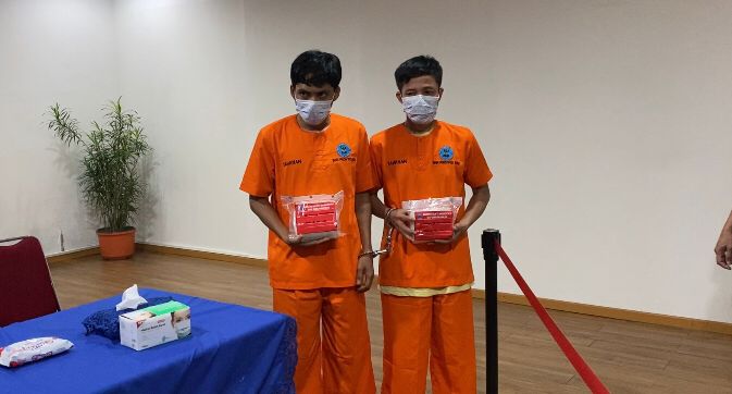 Kurir Jaringan Internasional Ditangkap Hendak Jemput Sabu 4,5 kg di Parkiran Hotel di Pekanbaru