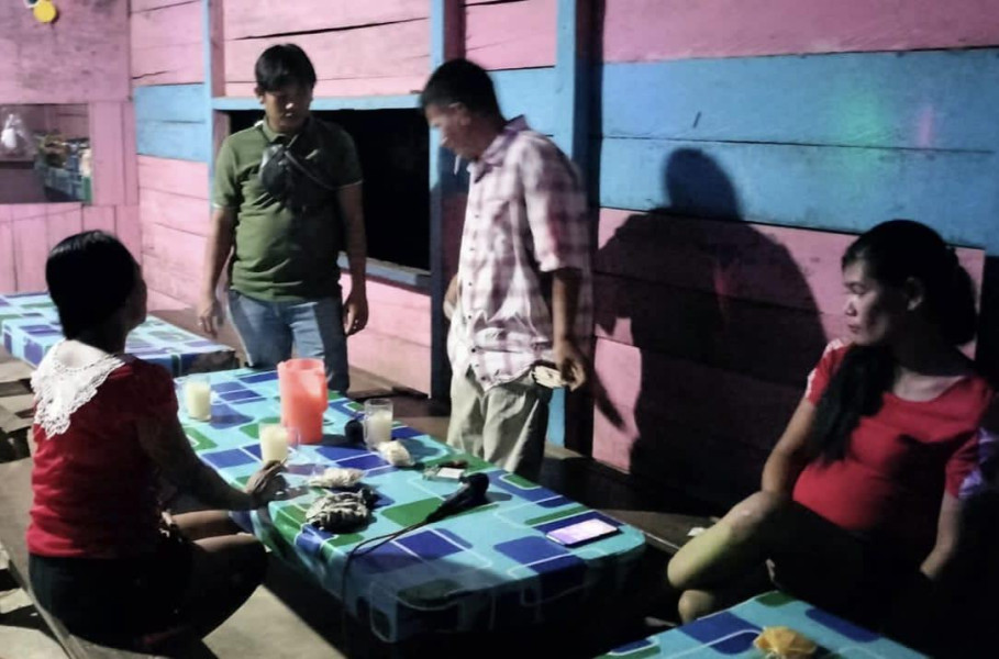 Merasa Tak Nyaman, Warga Curhat ke Polisi, Warung Remang di Simpang Mayat Rohil Dirazia