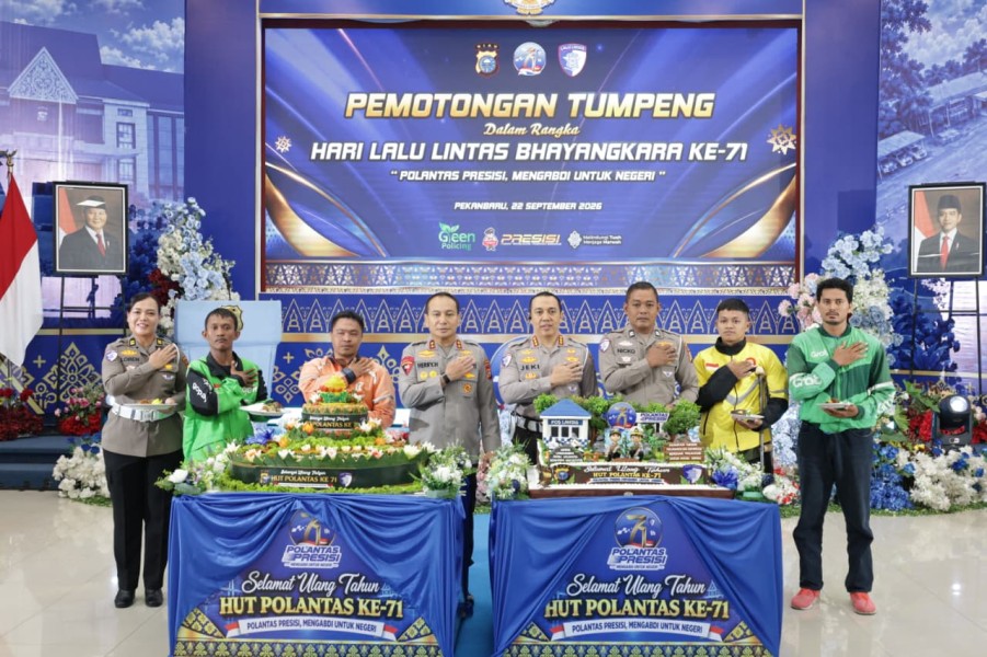 HUT Lantas ke-71, Herry Sentil Keras Karhutla: Riau Jangan Dicap Penghasil Asap!