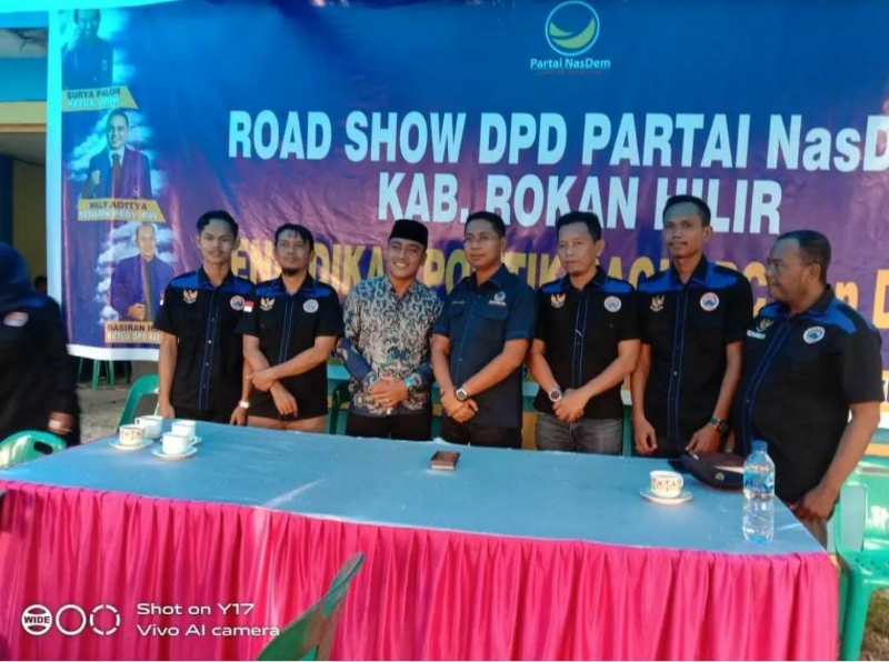 Konsisten Dalam Bersikap, Tekad NasDem Kepada Masyarakat Rokan Hilir