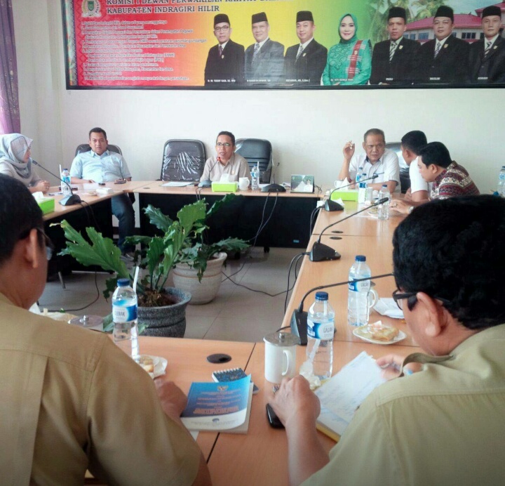 Dewan Inhil Lakukan Rapat Bersama dengan Diskominfo dan Humas 