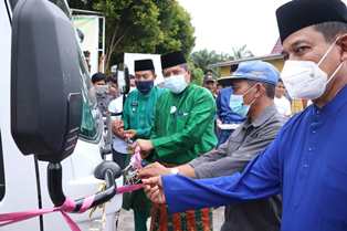 Terima Bantuan Mobil Ambulance, Penghulu Kampung Ucapkan Terima Kasih ke Alfedri