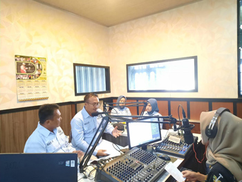 Dialog di Radio Kuansing FM, Kajari Kuansing Angkat Tema Pendampingan Hukum