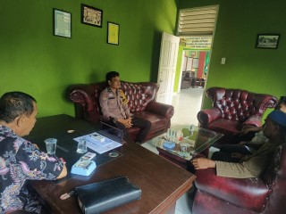 Polsek Bonai Darussalam Sampaikan Pesan Kamtibmas dan Pilkada Damai 2024