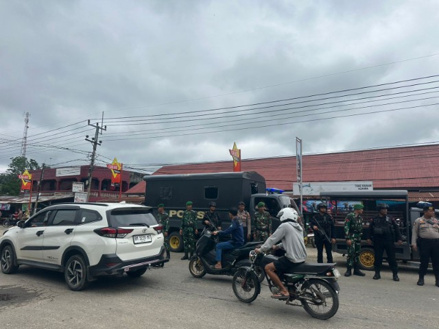 Power On Hand Polres Rohul Patroli Bersama TNI-Polri Ciptakan Pilkada 2024 Aman dan Kondusif