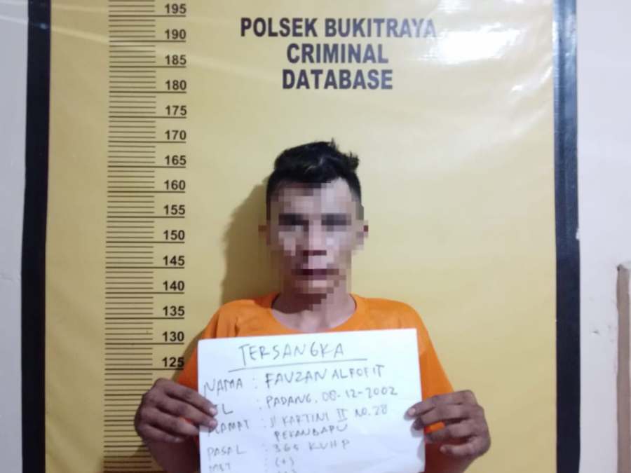 Komplotan Jambret Suka Incar Emak-emak Ditangkap Polsek Bukit Raya, Ruas Jalan Ini Tempat Mereka Beraksi