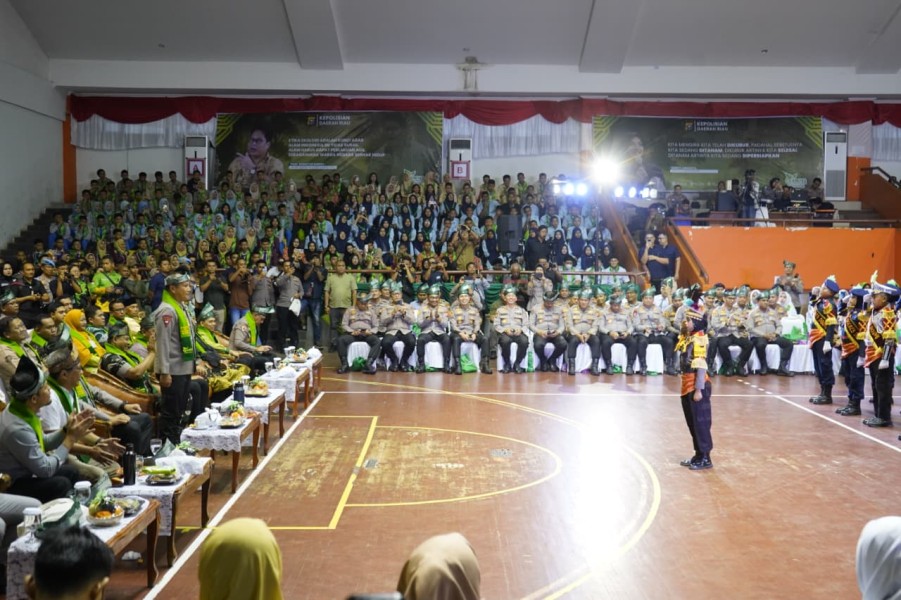 Di Hadapan 1.000 Siswa se-Riau, Kapolda: Masa Depan Lingkungan Ditentukan Generasi Muda