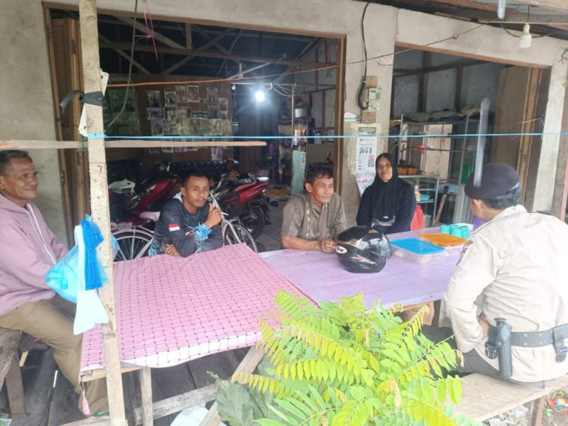 Polsek Tempuling Minta Dukungan Seluruh Elemen Masyarakat Ciptakan Pilkada Damai 2024