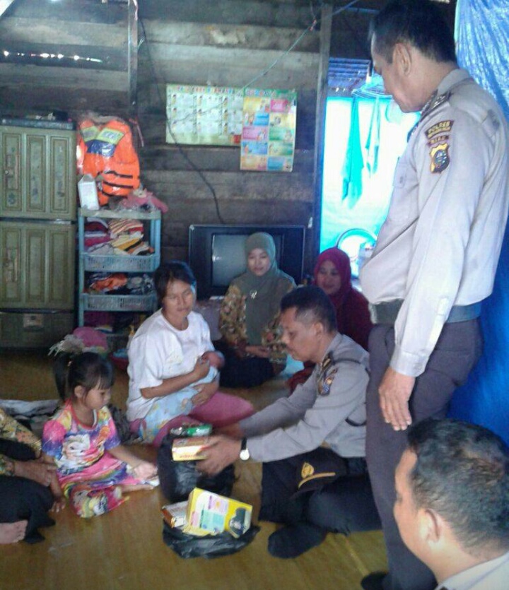 Hasil Sumbangan Di Polres Inhil akan Disalurkan ke Penderita Kanker