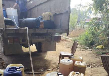 Polres Inhu Ringkus Pelaku Penimbunan Solar, Termasuk Karyawan SPBU