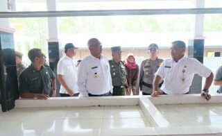 Pj Bupati Inhil Instruksikan Disperindag Segera Fungsikan Pasar Kayu Jati