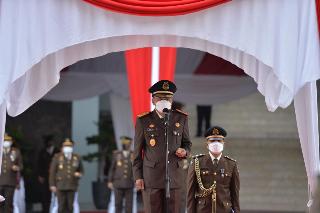 Kejati Riau Laksanakan Upacara HBA ke 62