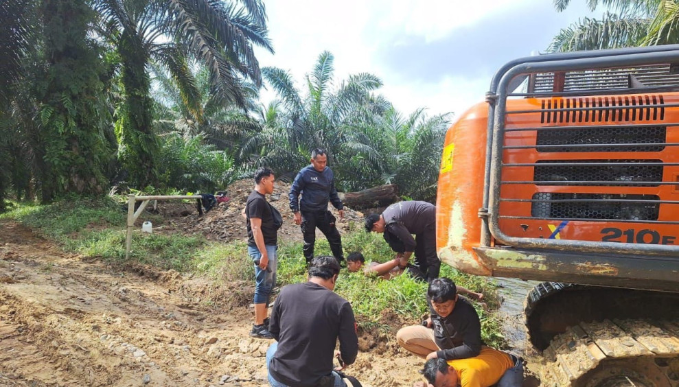 Jual Kawasan Hutan, Oknum Kades-Sekdes di Inhu Jadi Tersangka