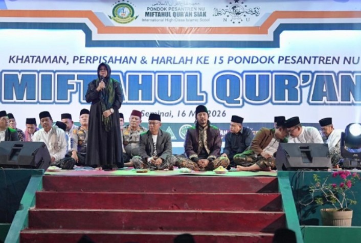 Harlah ke-15 Pondok Pesantren Miftahul Qur’an, Bupati Siak Ucapkan Tahniah