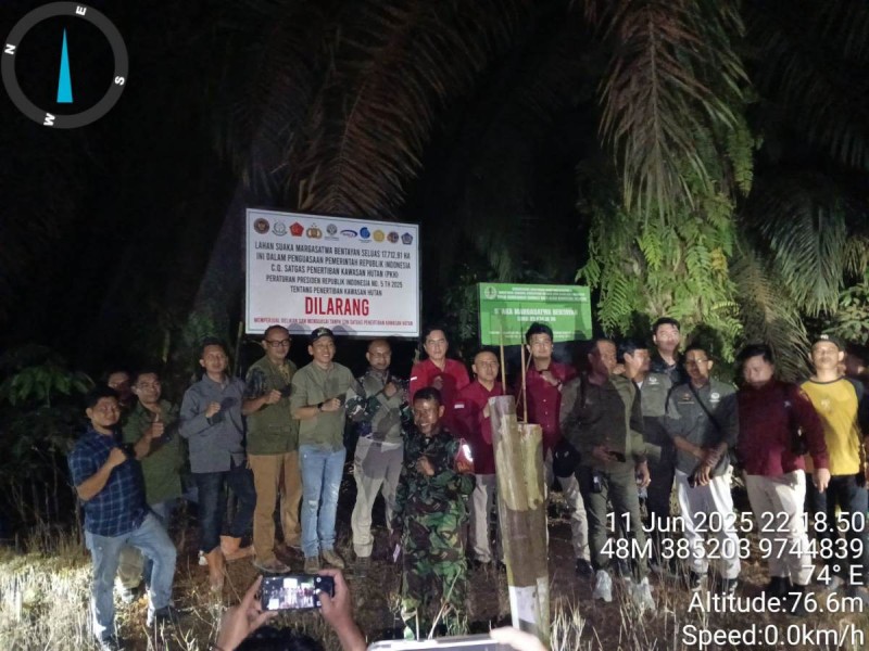 Tegakkan Hukum, Satgas PKH Operasi di Tiga Provinsi