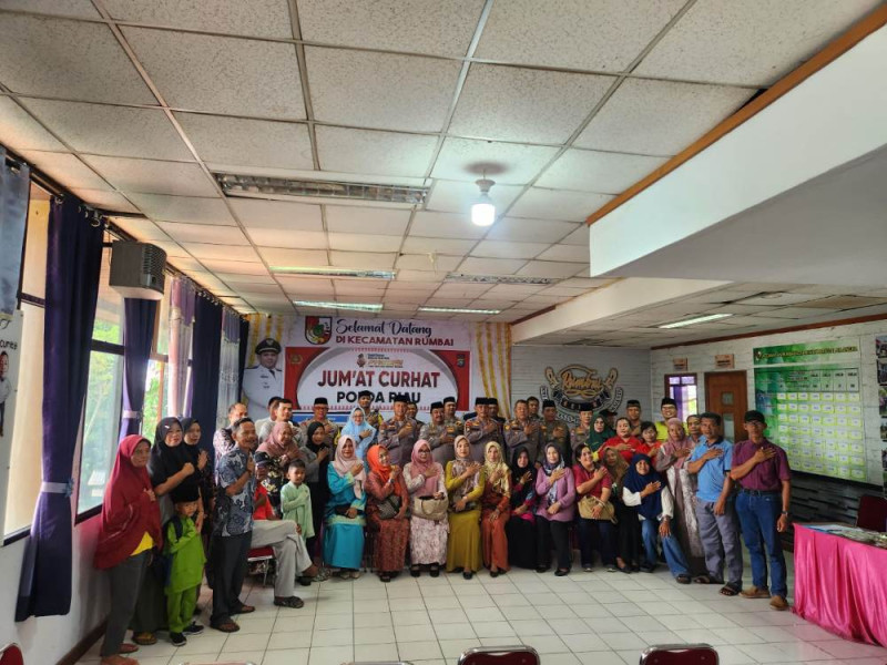 Jumat Curhat, Ditlantas Polda Riau Ajak Masyarakat Ciptakan Pilkada Damai dan Tertib Berlalu Lintas