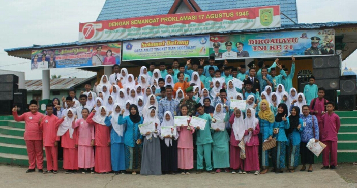 Tim Kemenkes Launching Laskar Nusantara Sehat di Inhil