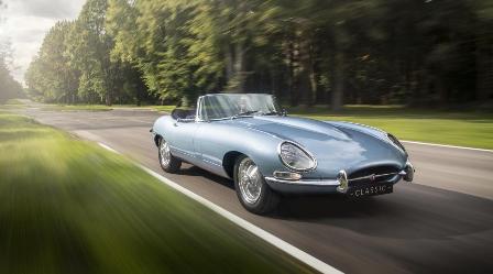 Jaguar Land Rover Classic Bermesin Listrik