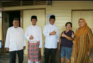 Bupati Inhil Liat Geliat Pembangunan di Mandah 