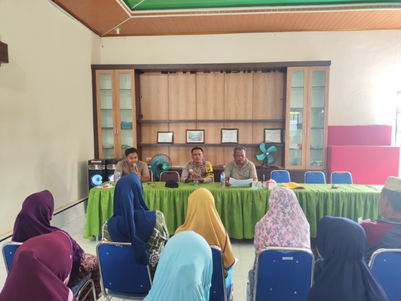 Polsek Tambusai Utara Gelar Giat Colling System Pasca Pilkada Serentak 2024