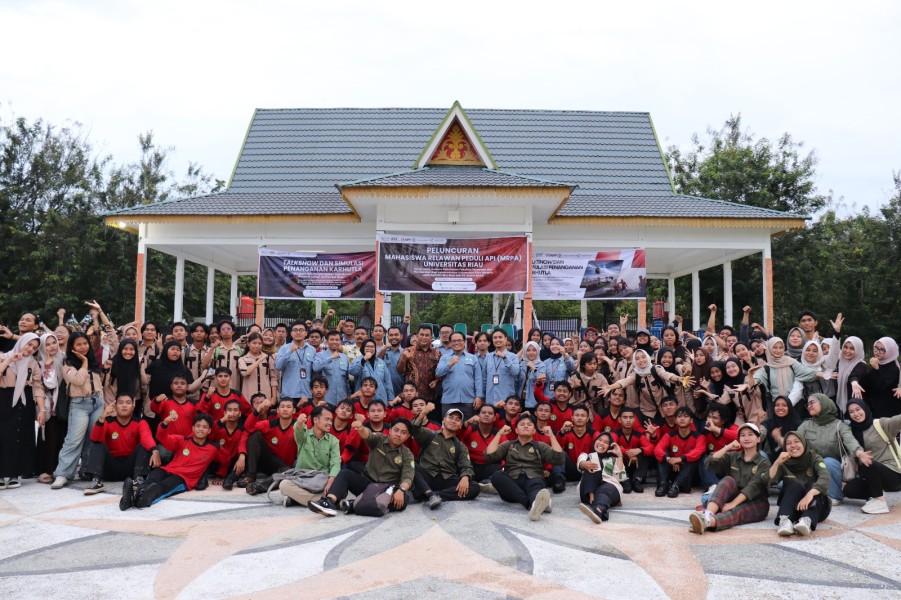 Kolaborasi PT AA, Unri dan Media Lakukan Mitigasi dan Sosialisasi Pencegahan Karhutla