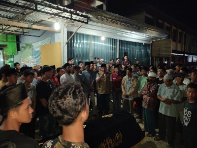 Sambangi Rumah Duka,  Korban Hanyut di Bendungan Pangean, Suhardiman Sampaikan Apresiasi pada  Semua Pihak