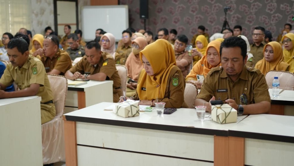 Sekretaris Diskominfopers Inhil Ikuti Sosialisasi SPIP dan IEPK