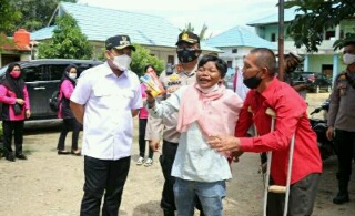 Wabup Siak Bersama Kapolres Kunjungi Panti Pajar Amanah