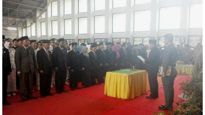 Ini Yang Dikatakan Wabup H.Halim Kepada Pejabat Yang Baru Dilantik