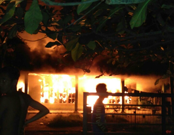 Jelang Mau Istirahat Tidur, Warga Dihebohkan oleh Amukan Si Jago Merah