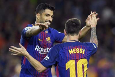 Keluarga Messi dan Suarez Berlibur Bersama