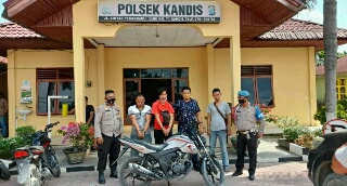 Personil Gabungan Ringkus Pelaku Curanmor di Tapung Hilir 