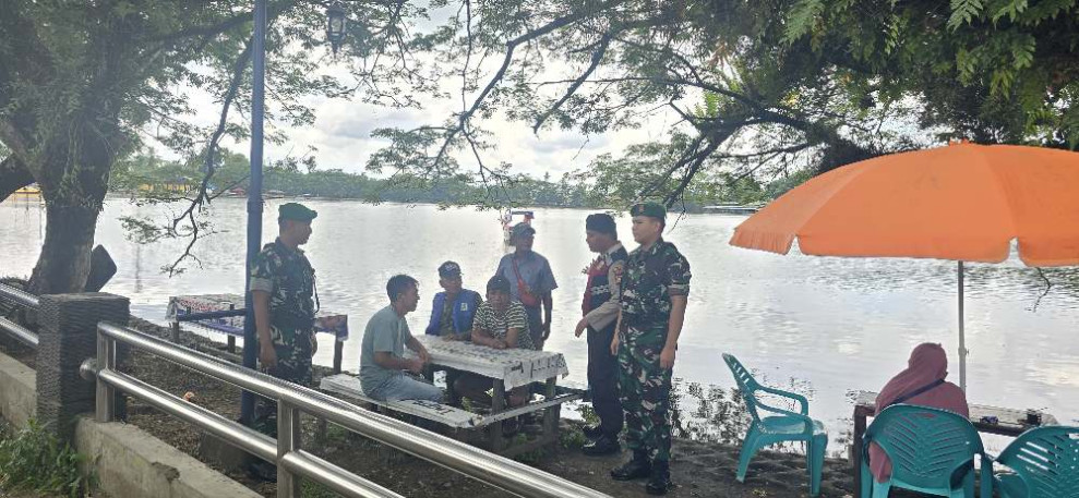 Polres Inhu Gelar Patroli Sinergitas, Sampaikan Himbauan Pilkada Damai