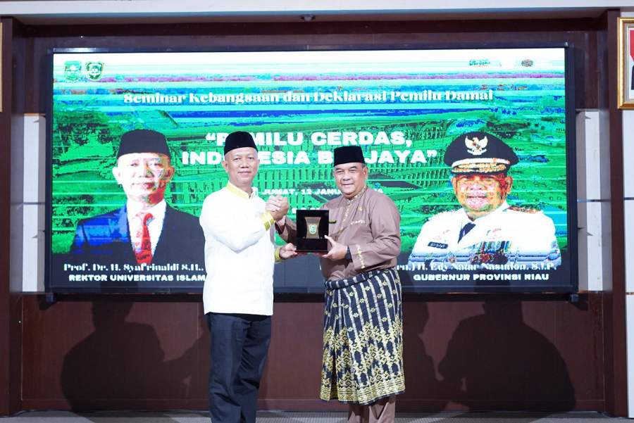 Gubri Edy Nasution Apresiasi UIR Gelar Seminar Kebangsaan dan Deklarasi Pemilu Damai