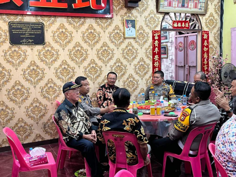 Tak Kenal Lelah, Waka Polres Rohil Rangkul Semua Pihak Ciptakan Pilkada Damai 2024