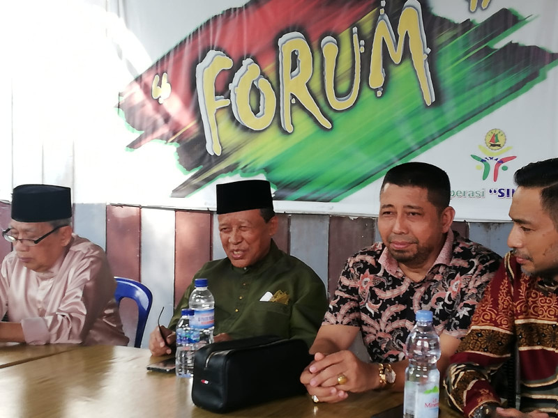 Usai Dimintai Keterangan dari Polda Riau, Ketua FKPMR Chaidir Kukuh pada Sikapnya