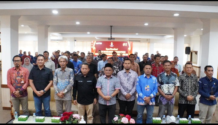 Rakor KPU Riau, Bahas Aturan Hingga Pelaporan Dana Kampanye