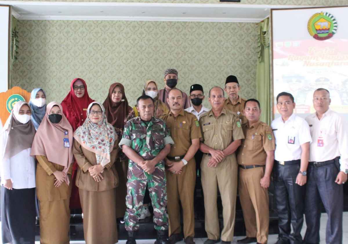 Jelang HUT ke-77 TNI, Kodim 0314/Inhil Gelar Rakor Pesta Ragam Budaya Nusantara dan Bazar