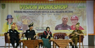 Hadirkan Prof Wisnu Gardjito, Sekda Inhil Jadi Moderator Seminar Vision Workshop