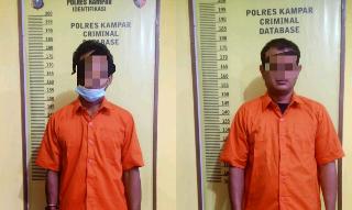 Polisi Ciduk Dua Orang Lagi Asyik Nyabu Di Pondok Kebun Sawit