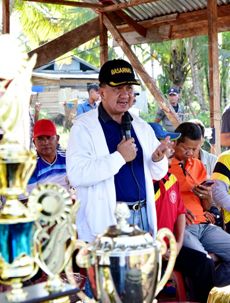 Wabup Tutup Turnamen Sepakbola Pemuda Pancasila Cup Tahun 2017