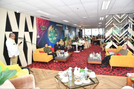 Sebanyak 26 Pelaku UMKM di Pekanbaru Lakukan Akad Masal Pembiayaan KUR 