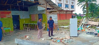 Rumah Hancur, Pihak Pemilik Rumah Minta Ganti Rugi 50 Juta Ke PT Lamhot